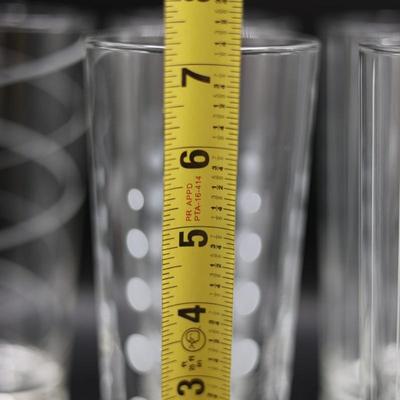 MIKASA Tall Glass Set of Eleven (11)