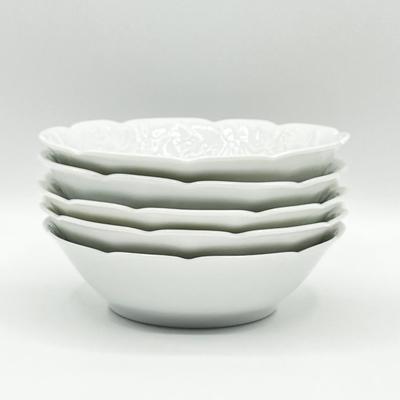 DANSK ~ White Ivy ~ 4 Piece Place Setting For 6 ~ *(30 Pieces Total)