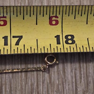 REED AND BARTON The First Christmas Pendant Necklace