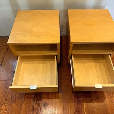 Room & Board “” One Drawer Nightstands (2)