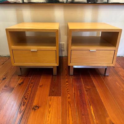 Room & Board “” One Drawer Nightstands (2)