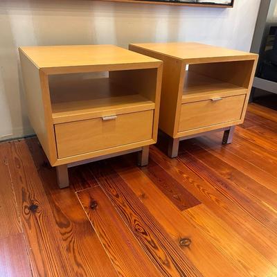 Room & Board “” One Drawer Nightstands (2)