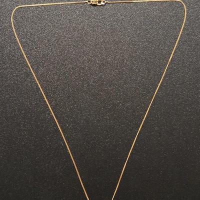 14kt. Gold Necklace with Pendant