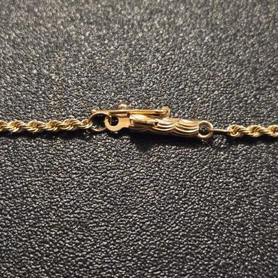 14kt. Gold Rope Chain