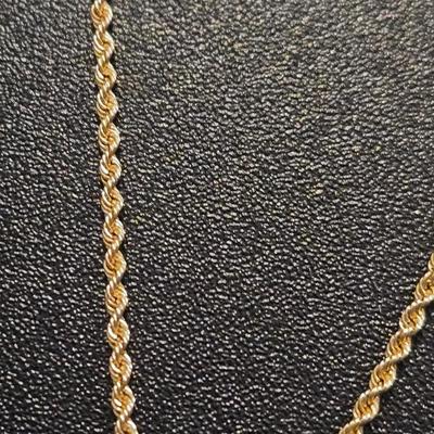 14kt. Gold Rope Chain