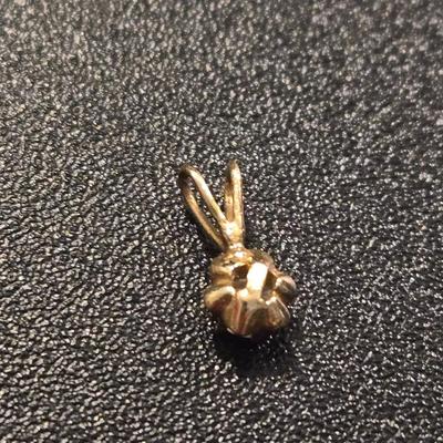 .17 Carats Diamond & 14kt. Gold Pendant