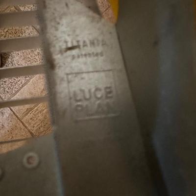 LUCE PLAN Vintage Italian Pendant Lamp (See Description)