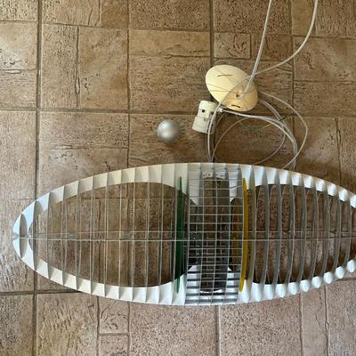 LUCE PLAN Vintage Italian Pendant Lamp (See Description)
