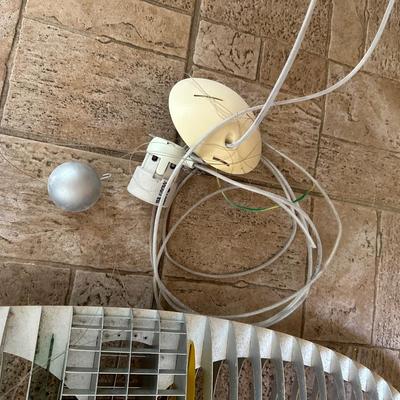 LUCE PLAN Vintage Italian Pendant Lamp (See Description)