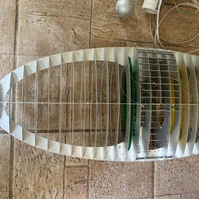 LUCE PLAN Vintage Italian Pendant Lamp (See Description)