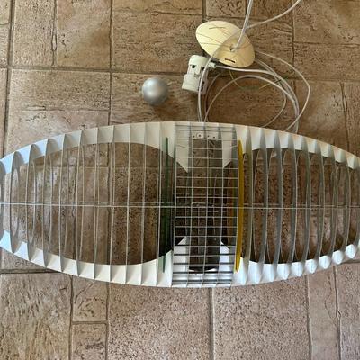 LUCE PLAN Vintage Italian Pendant Lamp (See Description)