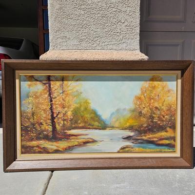 FORREST PAINTING SIGNED BY 
