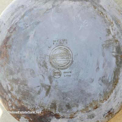 TWO 12" PANS