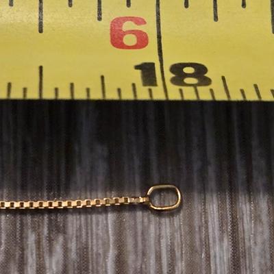 Gold over Sterling Necklace & Pendant