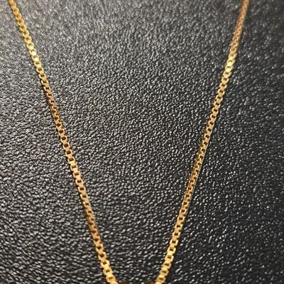 Gold over Sterling Necklace & Pendant