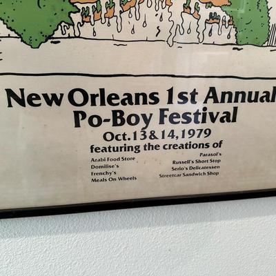 Bunny Mathew’s New Orleans Po-Boy Festival Print