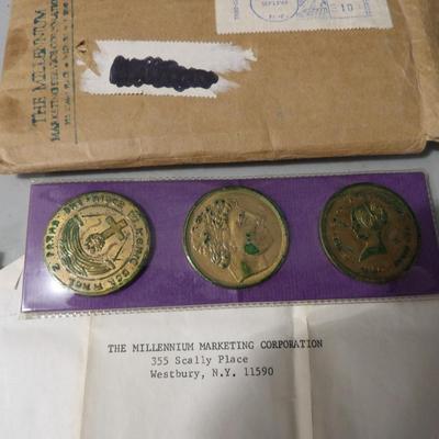 1969 Sweepstakes Prize Coins