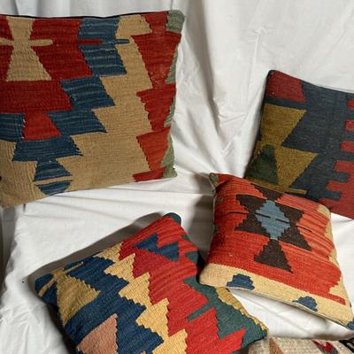 Southwestern style throw pillows