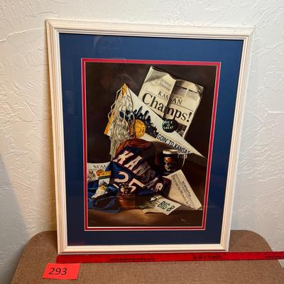 KU Jayhawks print