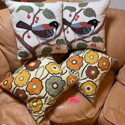 Throw pillows