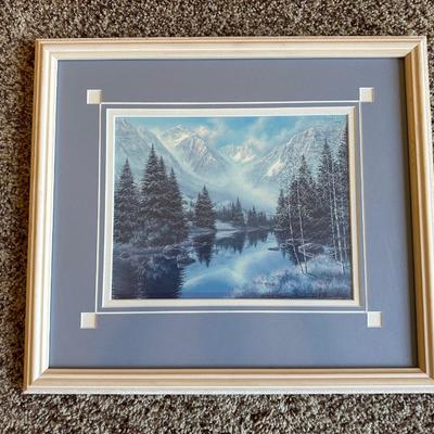 2 - SIGNED & NUMBERED ARTIST PROOF PRINTS BY THE SAME ARTIST - SUMMER & FALL