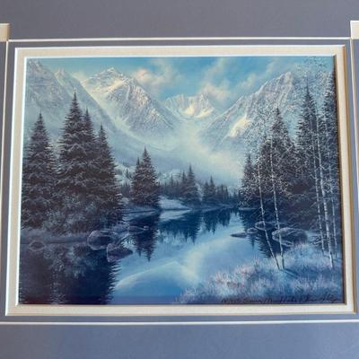 2 - SIGNED & NUMBERED ARTIST PROOF PRINTS BY THE SAME ARTIST - SUMMER & FALL