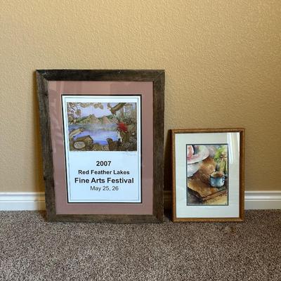 2 - SIGNED PRINTS BY ARTIST