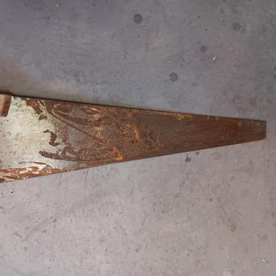 DOWELING JIG AND A DISSTON HAND SAW