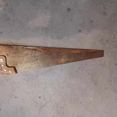 DOWELING JIG AND A DISSTON HAND SAW