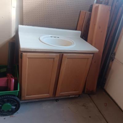 BATHROOM SINK CABINET