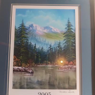 FINE ARTS FESTIVAL POSTERS SIGNED BY ARTISTS AND FRAMED IN BARNWOOD