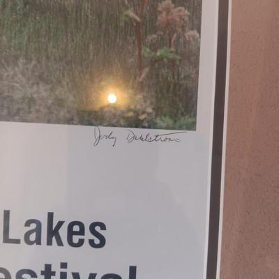 FINE ARTS FESTIVAL POSTERS SIGNED BY ARTISTS AND FRAMED IN BARNWOOD