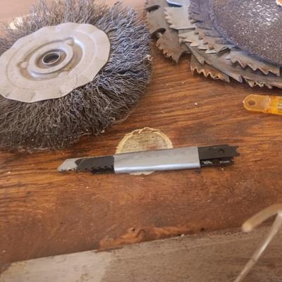 SAW BLADES, HAND SAWS, HARD HAT AND MORE