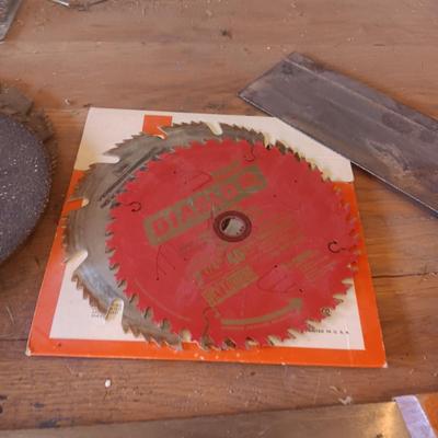 SAW BLADES, HAND SAWS, HARD HAT AND MORE