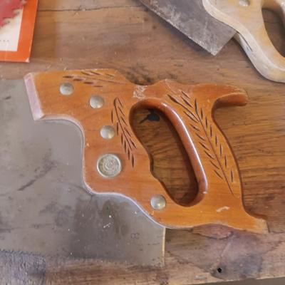 SAW BLADES, HAND SAWS, HARD HAT AND MORE