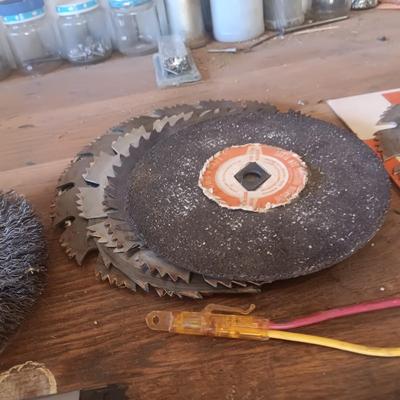 SAW BLADES, HAND SAWS, HARD HAT AND MORE