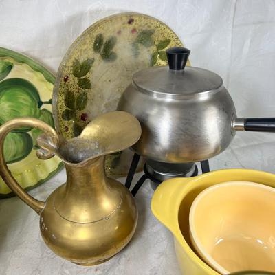 Vintage Italian English kitchen ceramics