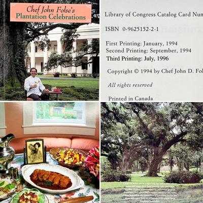 Pair (2) Famous New Orleans Chefs Cookbooks