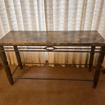 L1- Marble Top Console/Sofa Table
