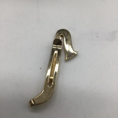 Swank vintage saxophone clip