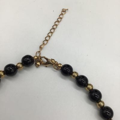 Black and bronze color Necklace