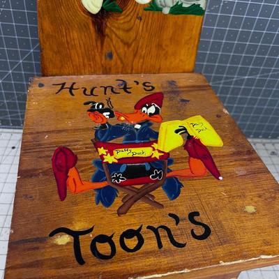 Hand Painted Looney Toons Chair 