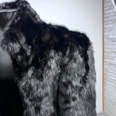 Black Fur Coat, VINTAGE 