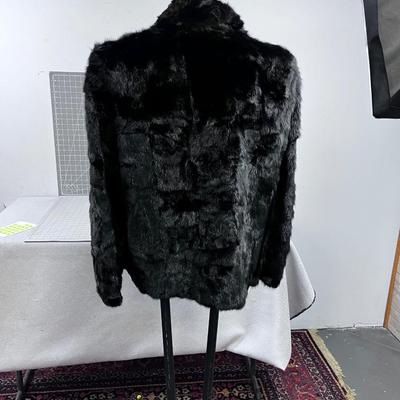 Black Fur Coat, VINTAGE 