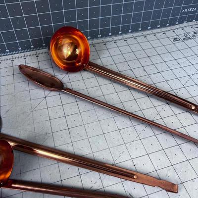 Copper Utensil Set 