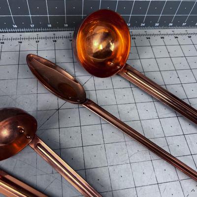 Copper Utensil Set 