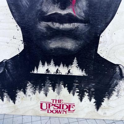The Upside Down - Limited Wood Print Picture