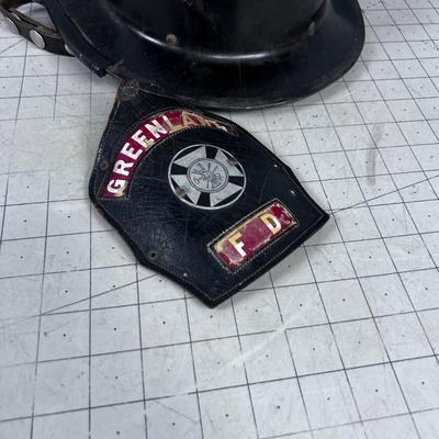 Antique Fire Helmet WOW!! 