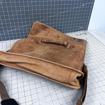 Franklin Covey LEATHER Satchel 