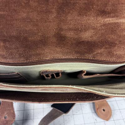 Franklin Covey LEATHER Satchel 